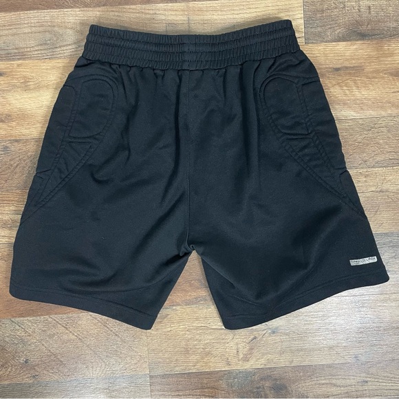 UHLSport Goalkeeper Padded Black Shorts - Picture 2 of 10